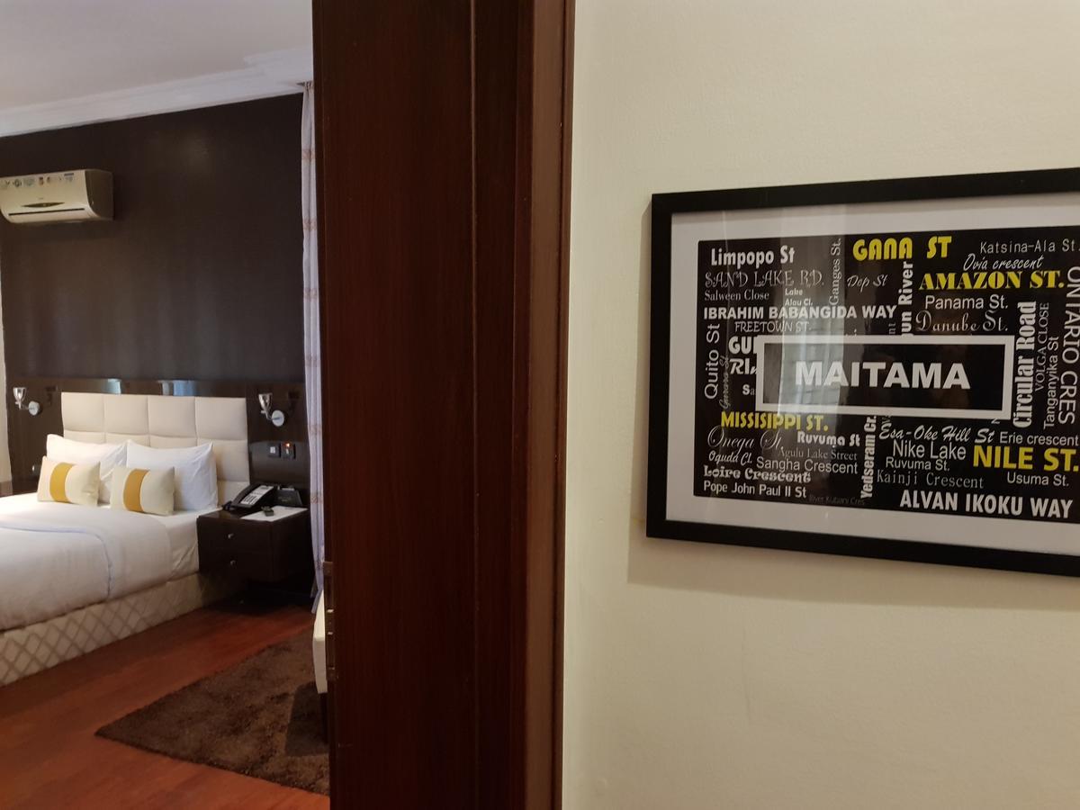 Nicotel Apartments Abuja Buitenkant foto