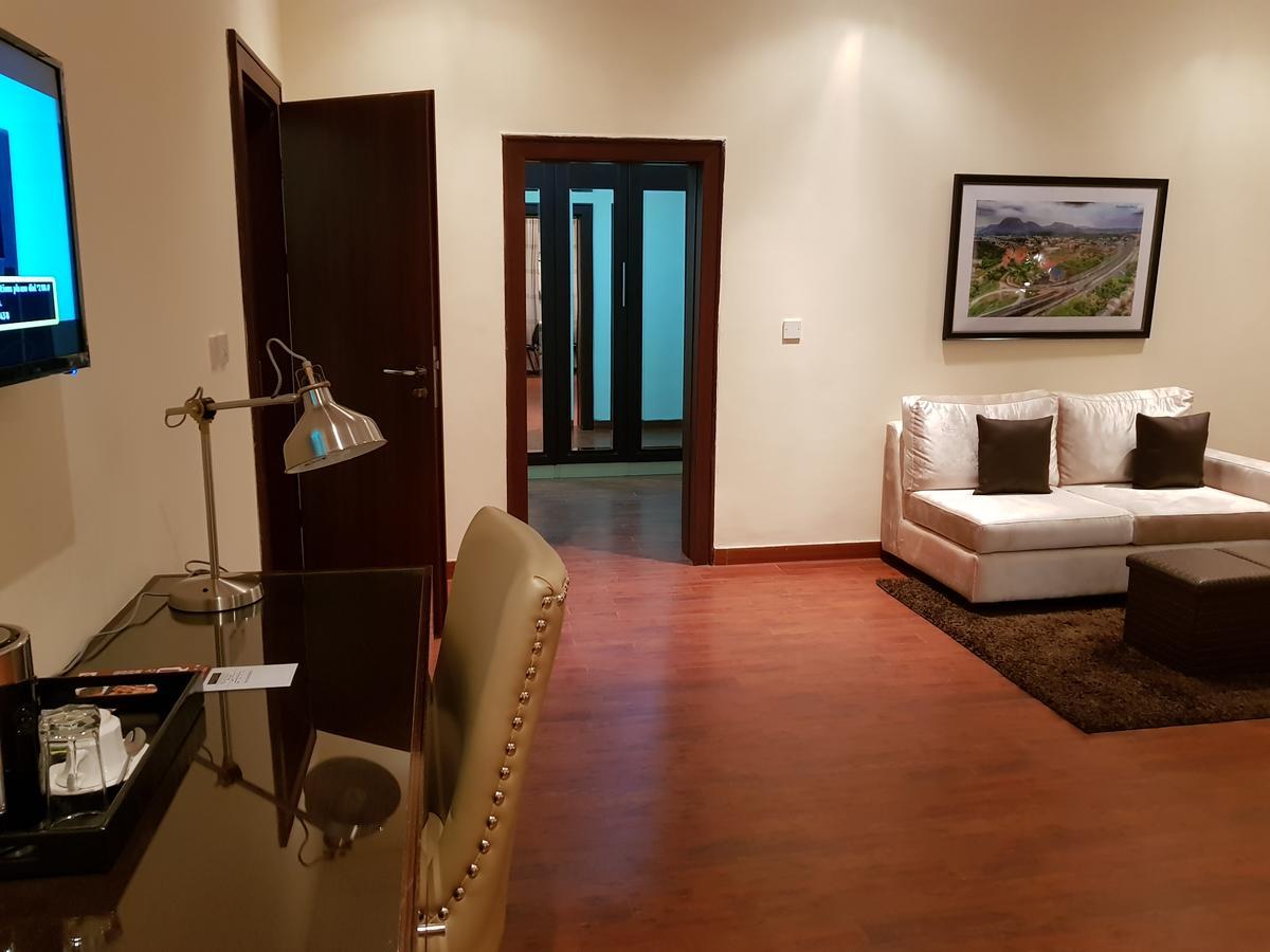 Nicotel Apartments Abuja Buitenkant foto